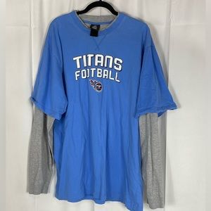 Men’s Rebook Tennessee Titans long sleeve tee